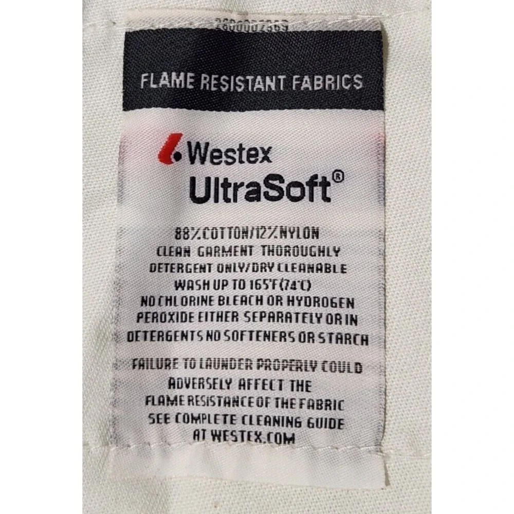 G&K Services Protect FR Pants Mens 42 Navy Blue Westex UltraSoft CAT 2 NFPA 2112